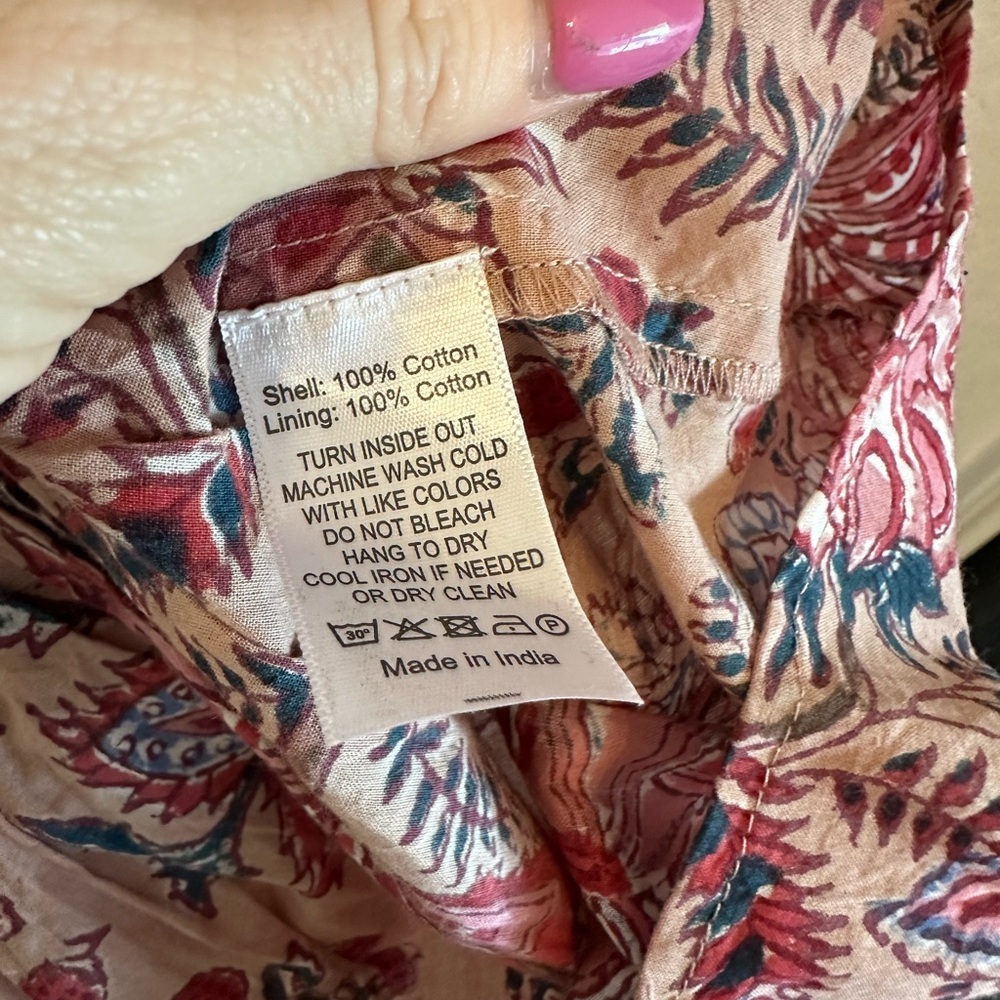 Anna Cate Floral Tiered Maxi Dress Size S - Picture 6 of 6